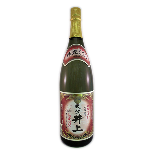 大分井上 麦焼酎 25度 1800ml